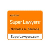 Rated by Super Lawyers | Nicholas A. Sarcone | SuperLawyers.com